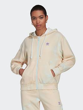 Adidas Originals Allover Print Full Zip Hoodie