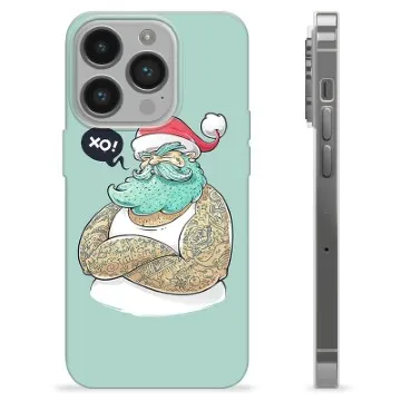 iPhone 14 Pro TPU Case - Modern Santa