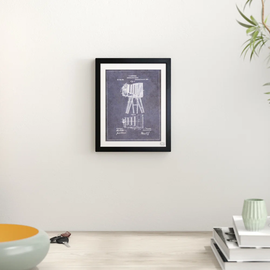 'Samuels Camera 1885' Framed Graphic Art Print