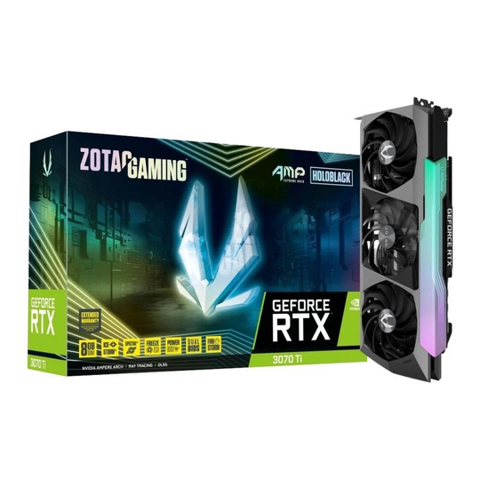 ZOTAC GeForce RTX 3070 Ti 8GB AMP Extreme Holo Graphics Card