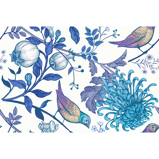 Armenda Birds On Branches Wallpaper