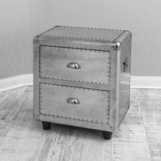 Mirielle 2 Drawer Bedside Table