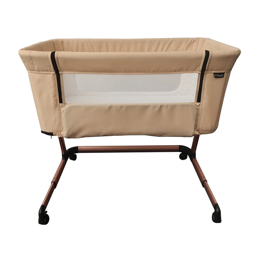 My Babiie Closer Bedside Crib - Rose Gold Blush