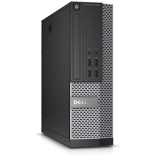 Windows 10 Dell 7020 SFF Intel Core i7-4770 Desktop PC - 8GB DDR3-512GB SSD - 300Mbps WI-FI (Renewed)