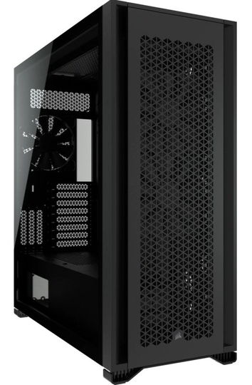 7000D AIRFLOW Tempered Glass Full Tower Gaming Case, Black