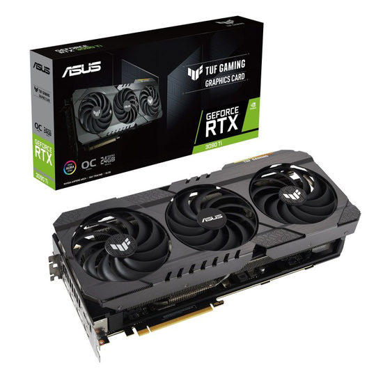 ASUS GeForce RTX 3090 Ti 24GB TUF OC Gaming Graphics Card