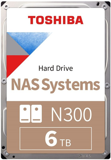 Toshiba N300 6TB NAS HDD/Hard Drive