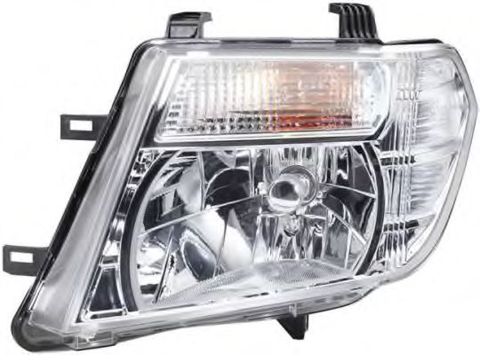 Headlight Halogen 1LE238055-041 by Hella Right