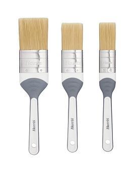 Harris Seriously Good Woodwork Stain &Amp; Varnish Paint Brushes 3 Pack