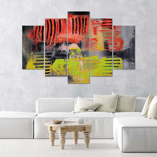 Canvas Print Abstraction Acrylic