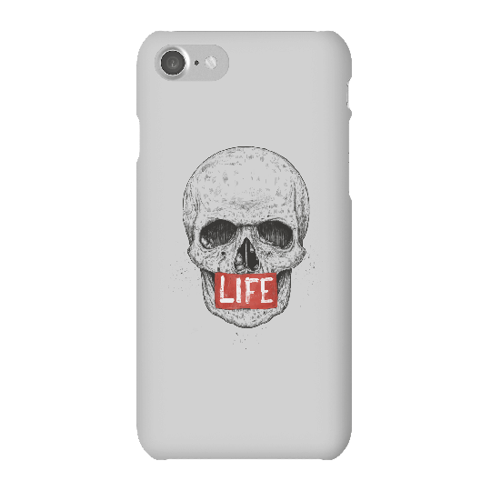 Balazs Solti Life Skull Phone Case for iPhone and Android - iPhone 7 - Snap Case - Matte