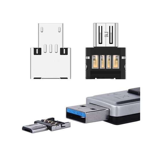 Mini Micro USB to USB 5pin OTG Adapter Connector For Cell Phone Tablet Android