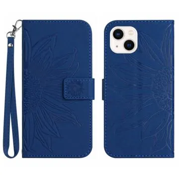 Sunflower Series iPhone 14 Plus Wallet Case - Sapphire