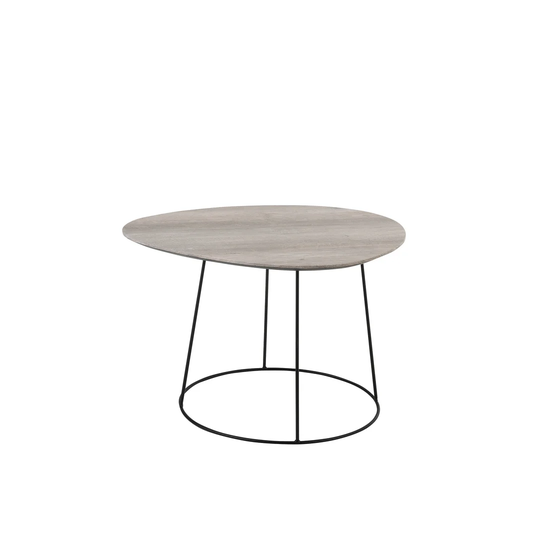 Cof Tab Ov Dis Mdf/Ir Nat/Bl S (69X55x45cm)