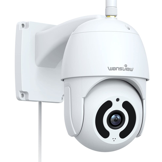 Security Camera Outdoor, Wansview 1080P CCTV Camera Pan-Tilt Surveillance Waterproof WiFi Camera,Night Vision, 2-Way Audio,Motion Detection