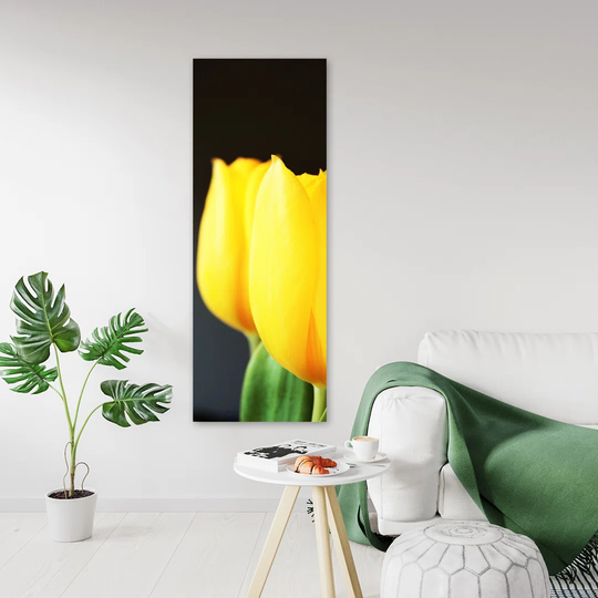 Canvas Print, Yellow Flowers