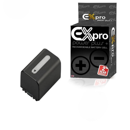 Ex-Pro Digital Camera Battery NP-FH70 NPFH70 for Sony DCR-HC35, DCR-HC37