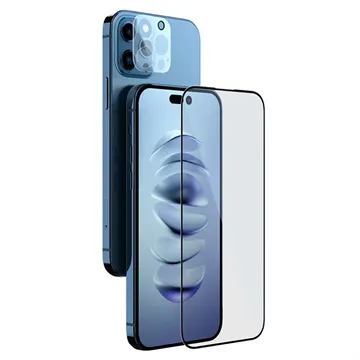 Nillkin 2-in-1 iPhone 14 Pro Tempered Glass Protection Set