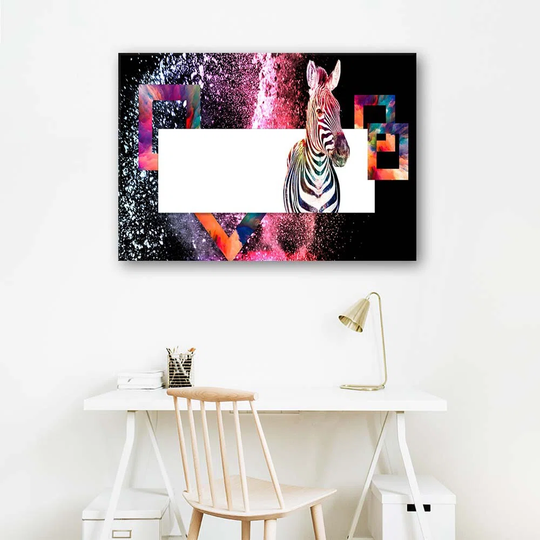 Canvas Print Zebra Animals