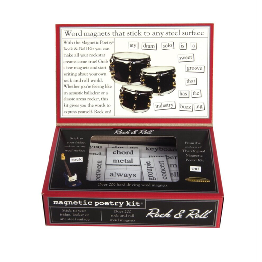 Magnetic Poetry ROCK and ROLL
