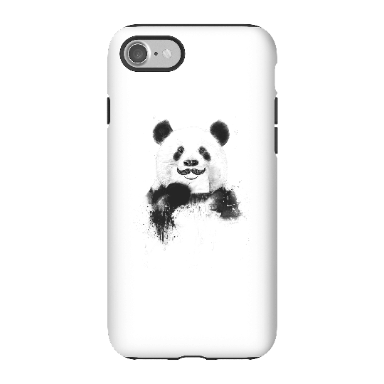 Balazs Solti Moustache And Panda Phone Case for iPhone and Android - iPhone 7 - Tough Case - Matte