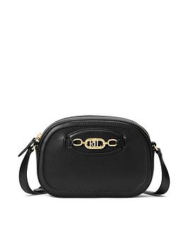 Lauren by Ralph Lauren Oval Camera Bag, Black, Women