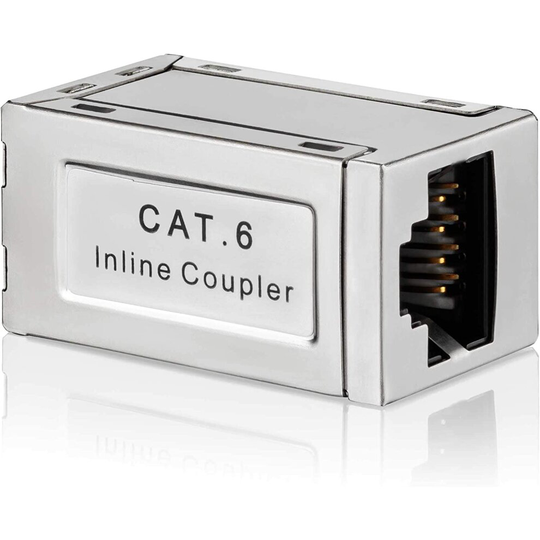 SEBSON RJ45 Coupler Female to Female, LAN Connector, Extender Adapter for Ethernet Cable, Network Cable, Patch Cable