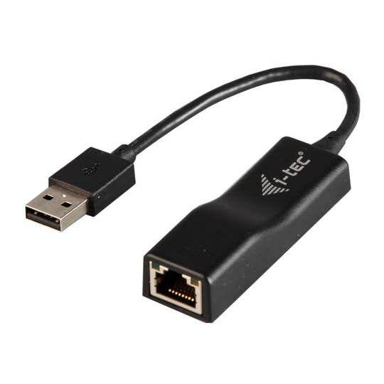 I-tec Usb 2.0 Network Adapter - Advance 10/100 Usb 2.0 To Rj45