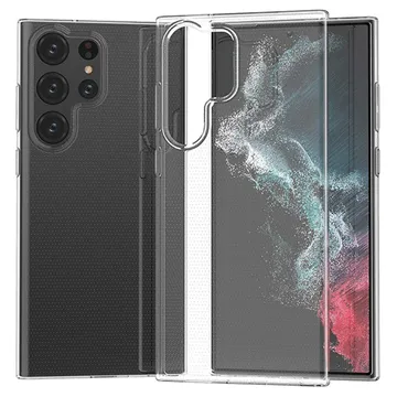 Anti-Slip Samsung Galaxy S23 Ultra 5G TPU Case - Transparent