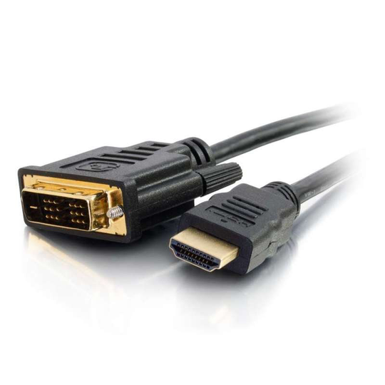 C2G 3m HDMI to DVI-D Adapter Cable - HDMI/DVI-D Digital Video Cable