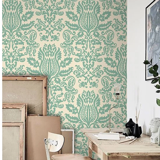 Areeza Utensil Damasklarge Wallpaper