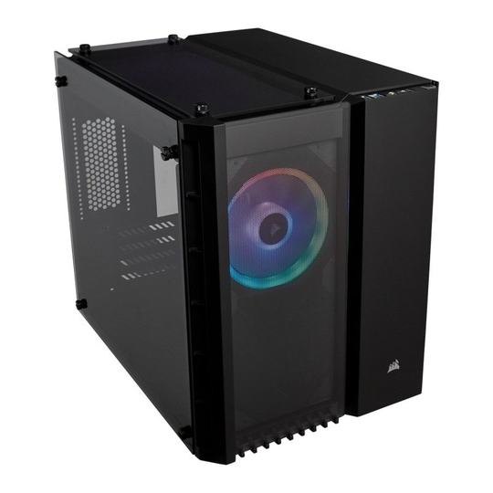 Corsair Crystal Black 280X RGB Micro ATX Case