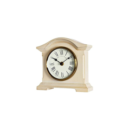 Acctim 33282 Falkenburg Mantel Clock, Cream