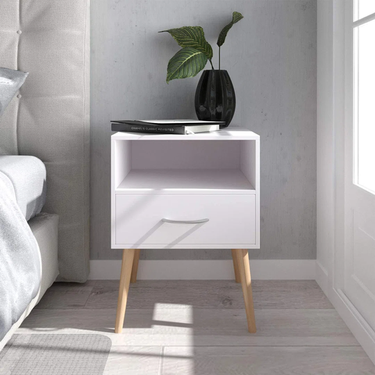 Kearny 1 Drawer Bedside Table