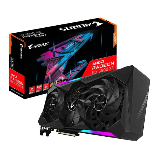 Gigabyte Radeon RX 6800XT 16GB AORUS MASTER Graphics Card