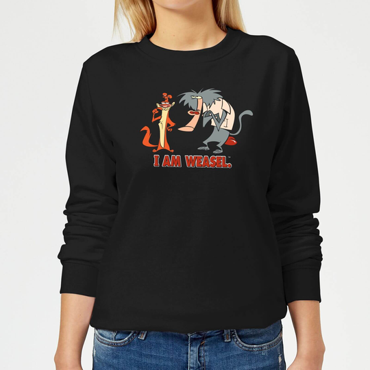 I Am Weasel Characters Women's Sweatshirt - Black - XS - Black
