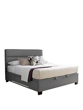 Tokyo Ottoman King Size Storage Bed With Usb Charging, Lights And Mattress Options (Buy And Save!) - Bed Frame Only