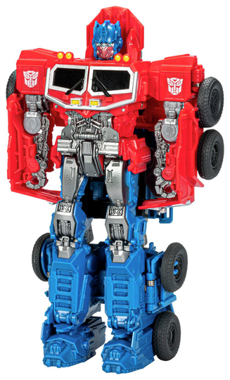 Transformers Cyberverse Smash Changer Optimus Prime
