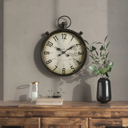 Clarkstown 44cm Silent Wall Clock