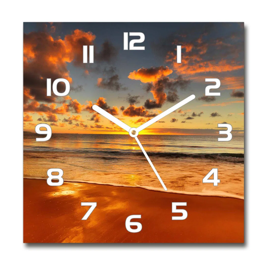 Australian Beach Silent Wall Clock