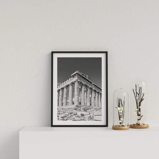 Ancient Greek Monument by Vouvart - Picture Frame Photograph