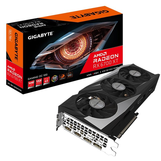 Gigabyte Radeon RX 6700 XT 12GB GAMING OC Graphics Card