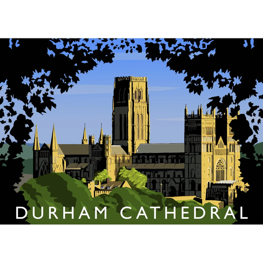 'Durham Cathedral' by Richard O'Neil - Picture Frame Graphic Art Print on Paper