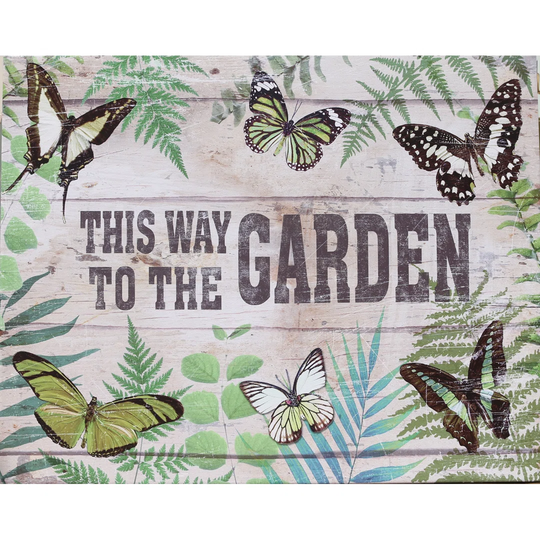 Kerem This Way Bluetooth Canvas Art
