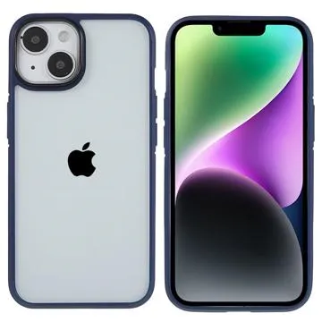 X-Level Ice Crystal iPhone 14 Hybrid Case - Blue
