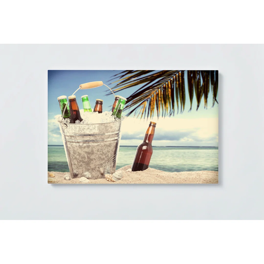 Beer Motif Magnetic Wall Mounted Cork Board