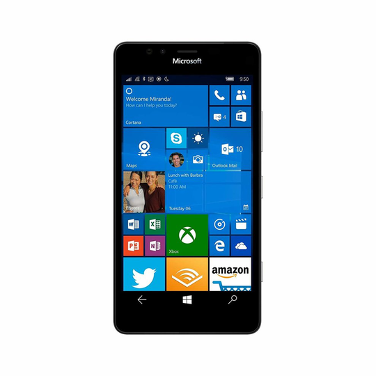 (Unlocked, Black) Microsoft Lumia 950 Single Sim | 32GB | 3GB RAM