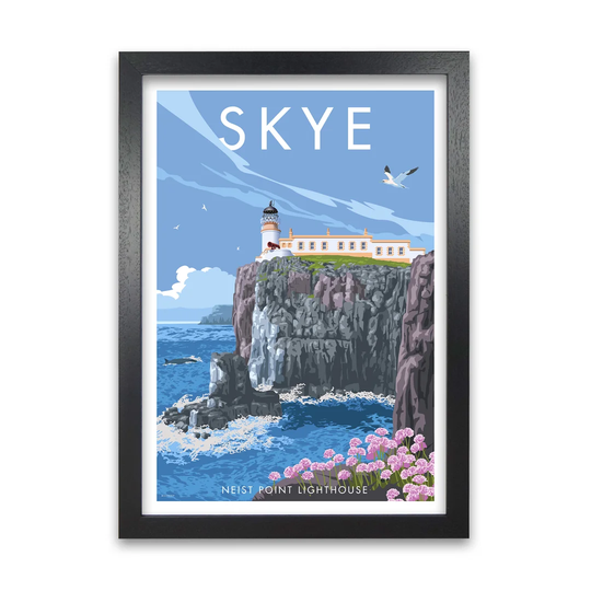 Neist Point - Graphict Art Print on Paper