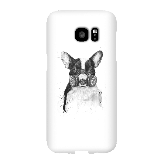 Balazs Solti Masked Bulldog Phone Case for iPhone and Android - Samsung S7 Edge - Snap Case - Matte