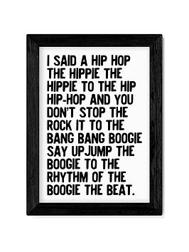 East End Prints Rapper'S Delight By Honeymoon Hotel A1 Print - Un-Framed